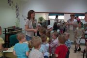 Spotkanie z przedszkolakami z Kaliszek