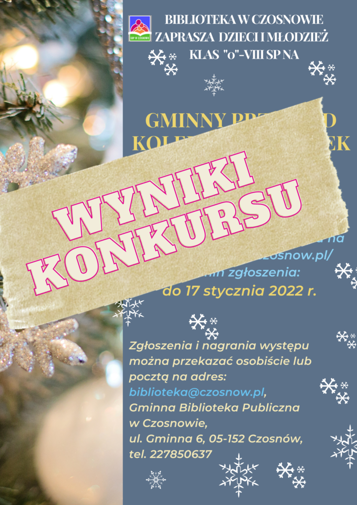 WYNIKI KONKURSU